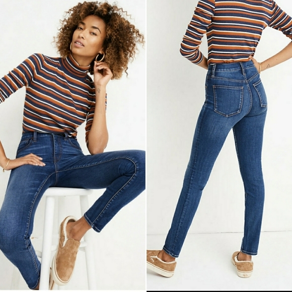 Madewell Denim - Madewell Thermolite 10" High-Rise Skinny Jeans 23